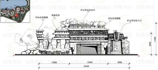 茵夢湖主題公園游樂項目-過山車效果圖