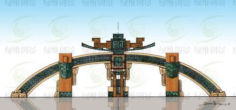 大門方案設計圖